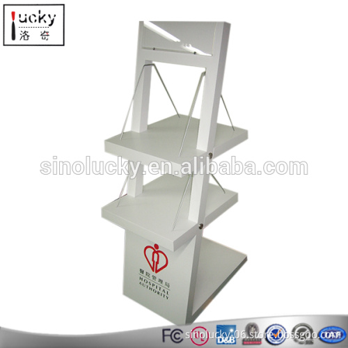 Wood hospital book shelf Document holder